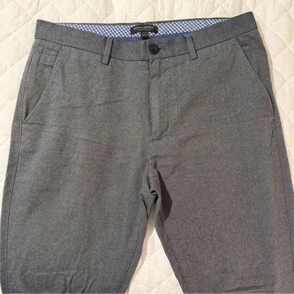Banana Republic Charcoal Kentfield Pants - Picture 3 of 4